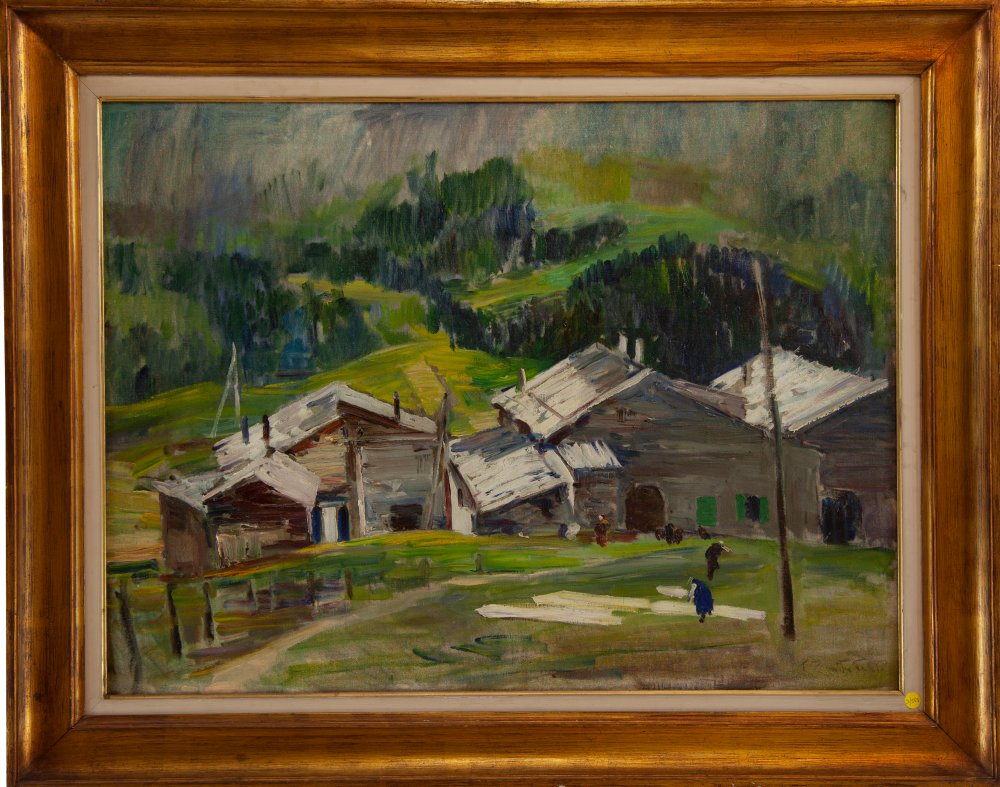 lodovico zambeletti:  baite a Courmayeur